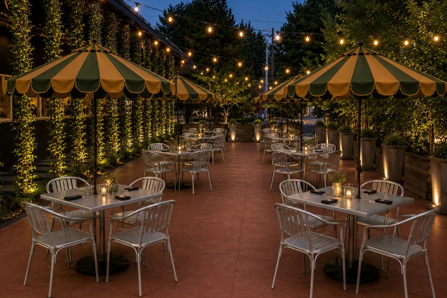 The Patio — Show up early. Stay late. Or just come hang.